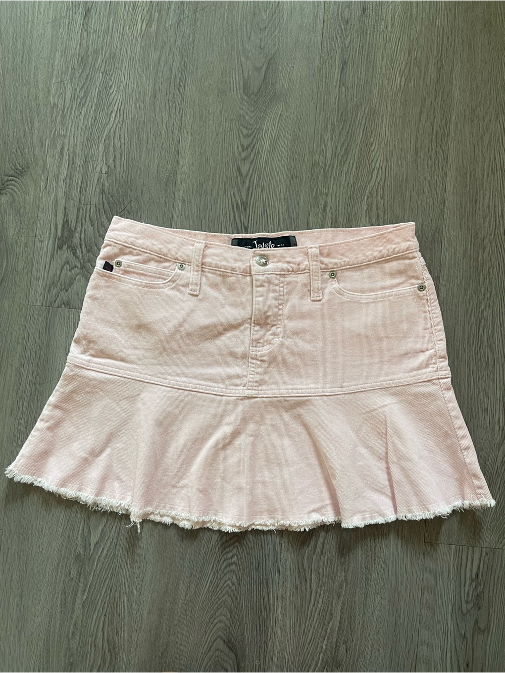 Y2K vintage Jalate mini corduroy Colombian skirt